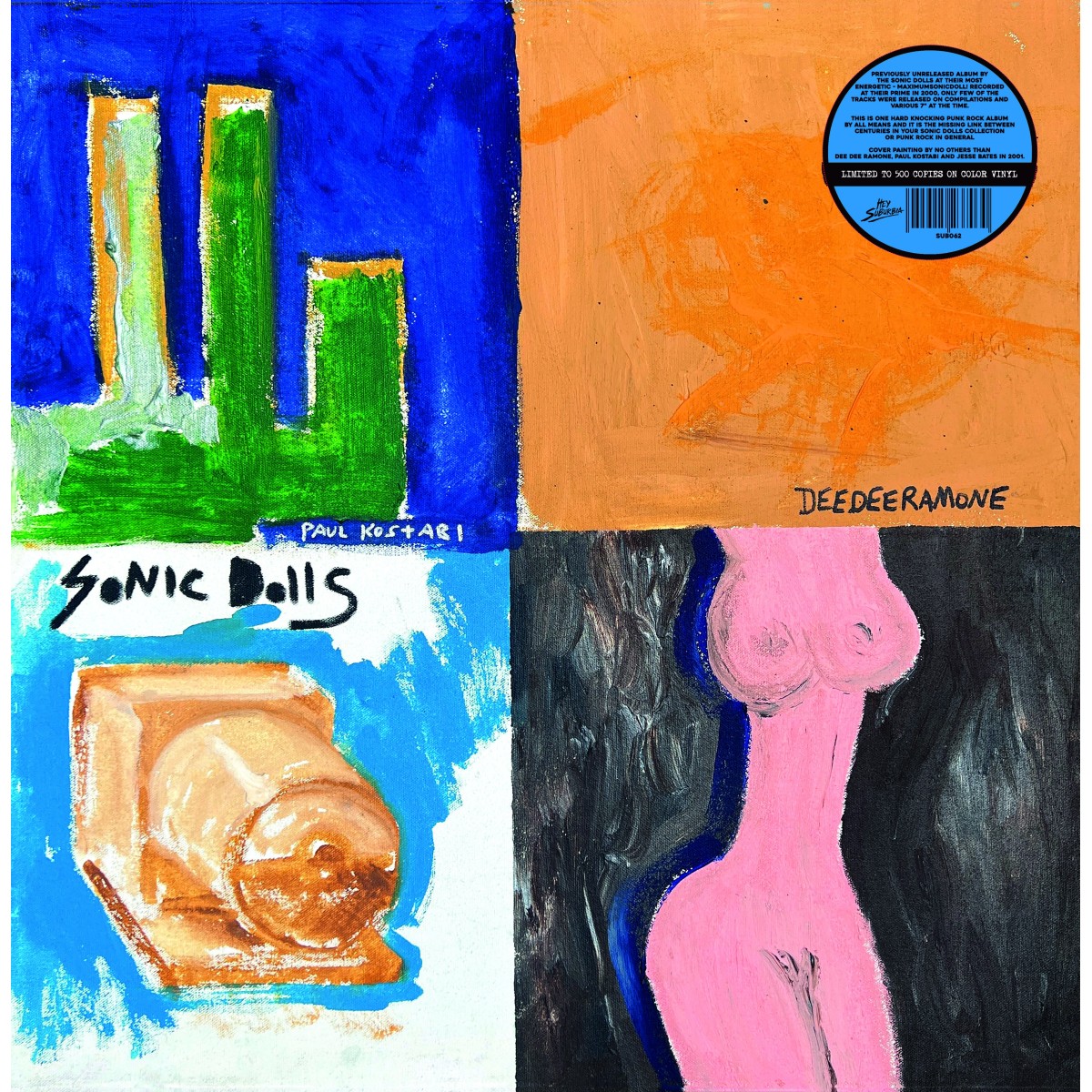 Sonic Dolls - Maximumsonicdolls (Splatter Vinyl)