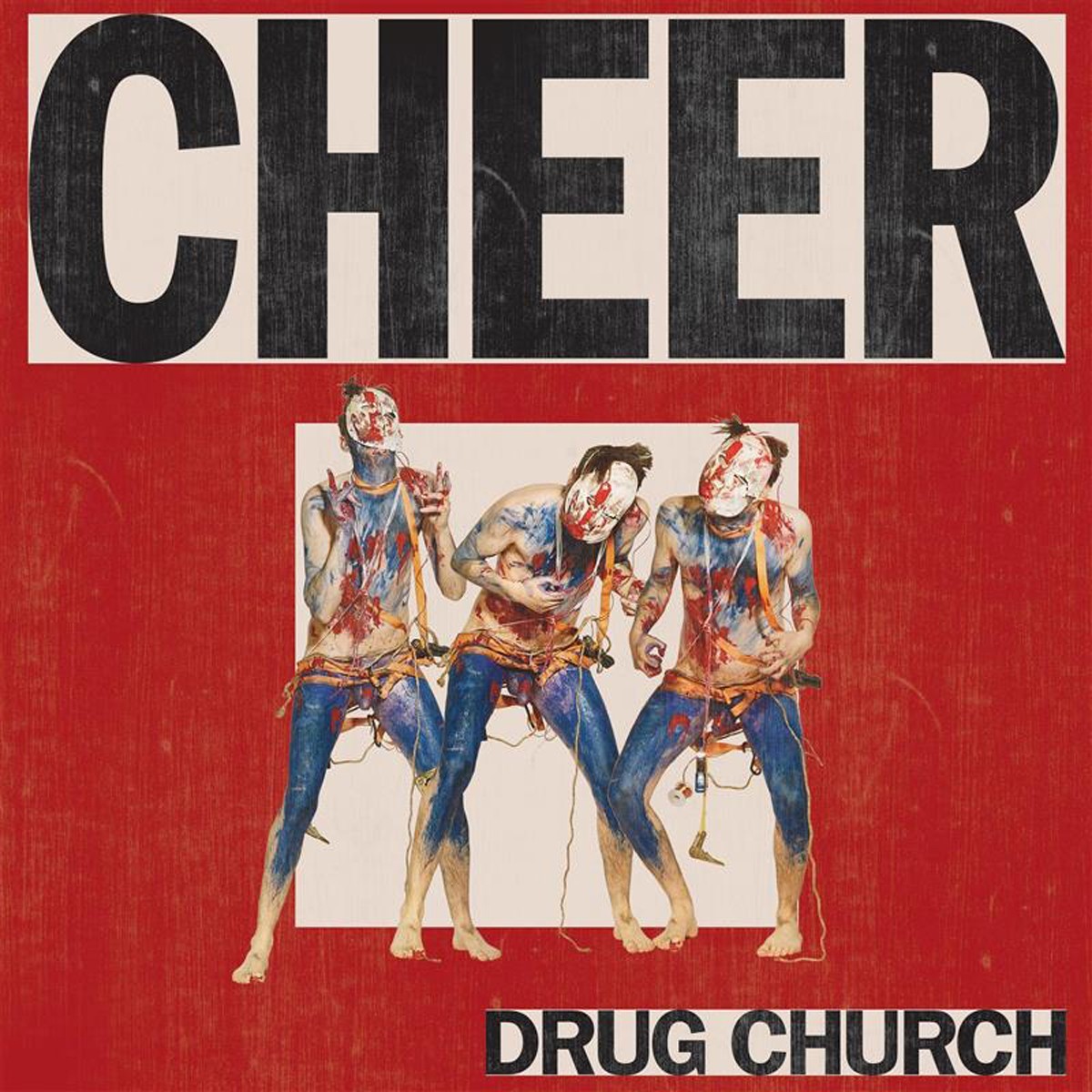 Drug Church - Cheer (Red/Bone/Black Ice Tri-Stripe Vinyl)