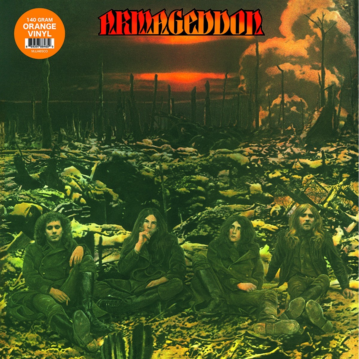 Armageddon - Armageddon (Orange Vinyl)