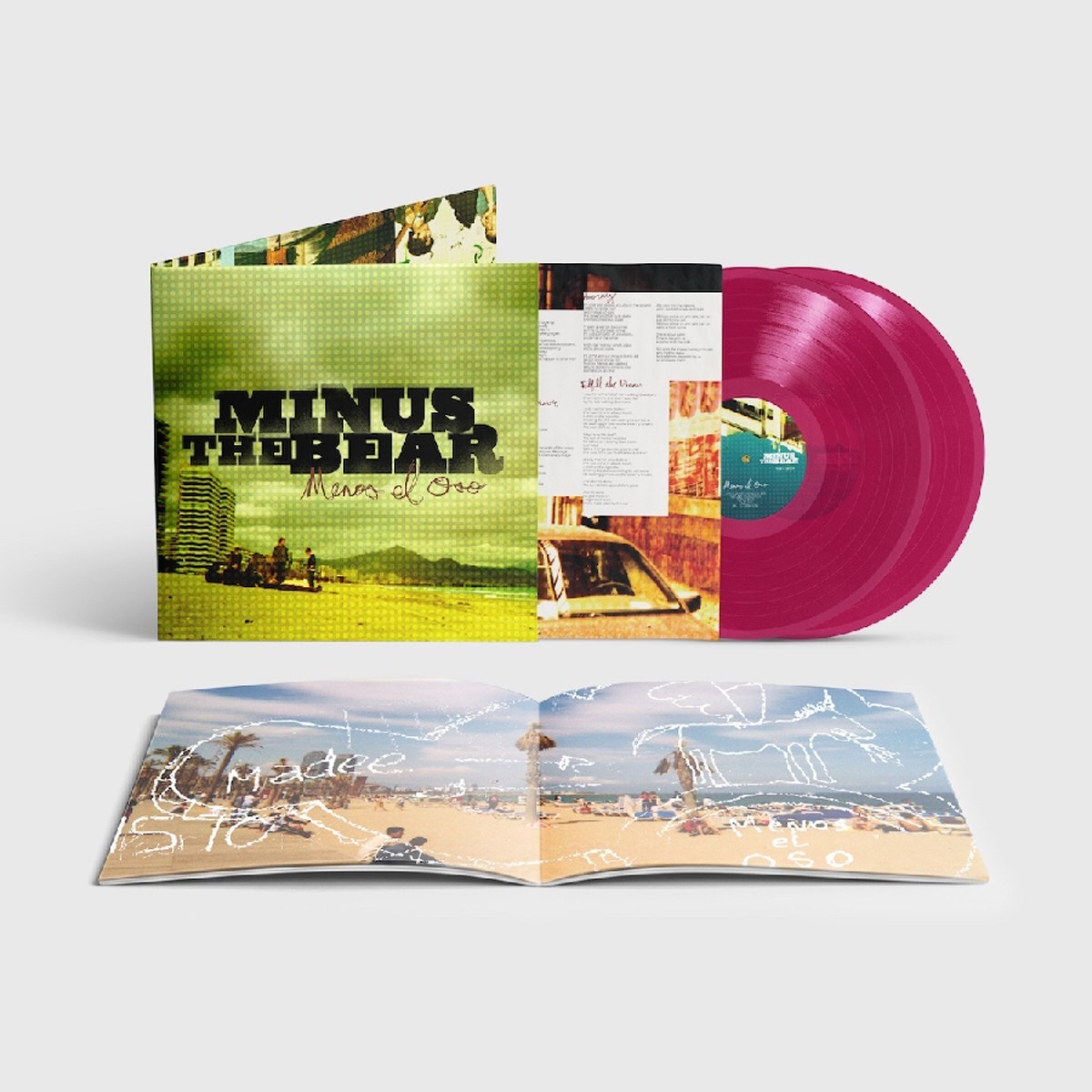Minus The Bear - Menos El Oso (20th Anniversary Deluxe Edition - Translucent Magenta Vinyl)