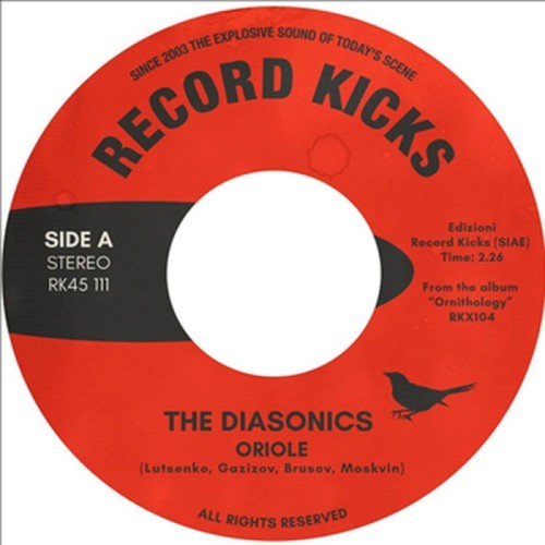 The Diasonics - Oriole / Chickadee (Transparent Vinyl)