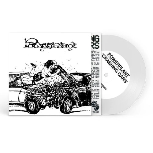 Powerplant - Crashing Cars (White Vinyl)