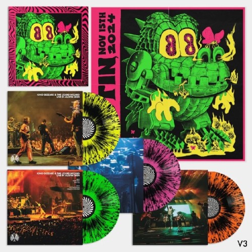 King Gizzard & The Lizard Wizard - Live In Austin (4 Color Vinyl)