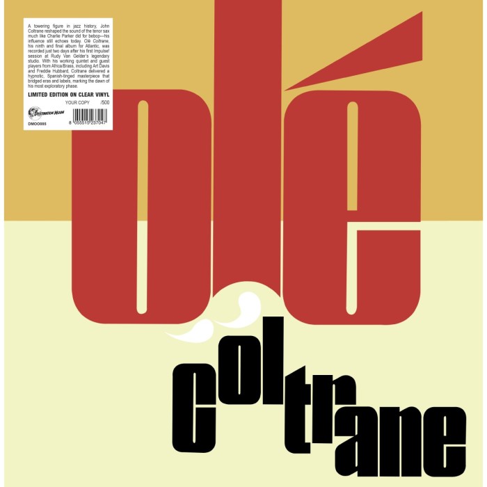 John Coltrane - Ole' Coltrane (Clear)