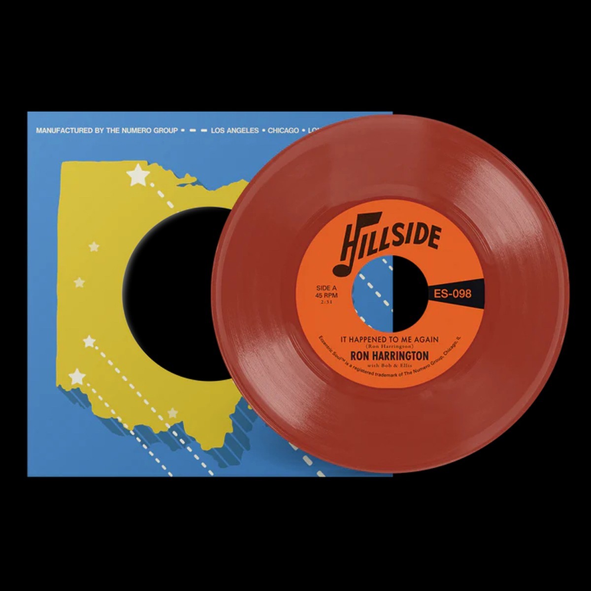 Ron Harrington - It Happened To Me Again / Because You're Mine (Opaque Maroon Vinyl)