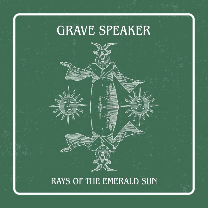 Grave Speaker - Rays Of The Emerald Sun (Green With Black Splatter Vinyl)