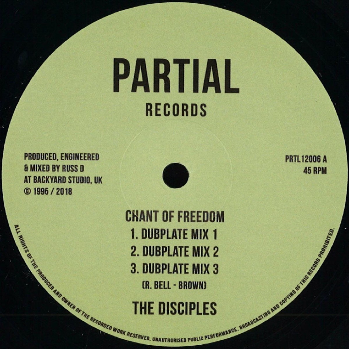 Disciples - Chant Of Freedom / Armageddon