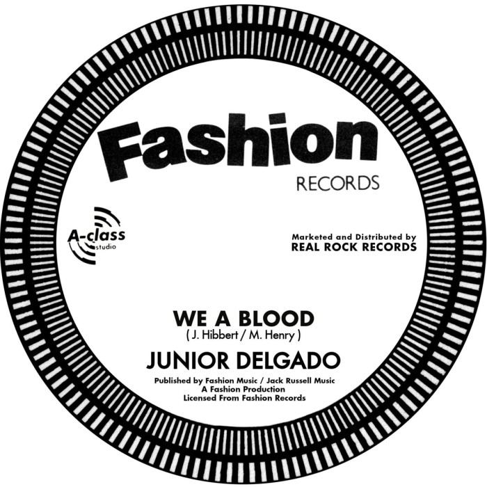 Junior Delgado - We A Blood / Bloody Dub