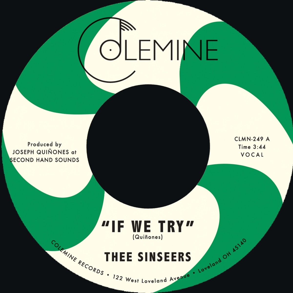 Thee Sinseers - If We Try / Give It Up You Fool