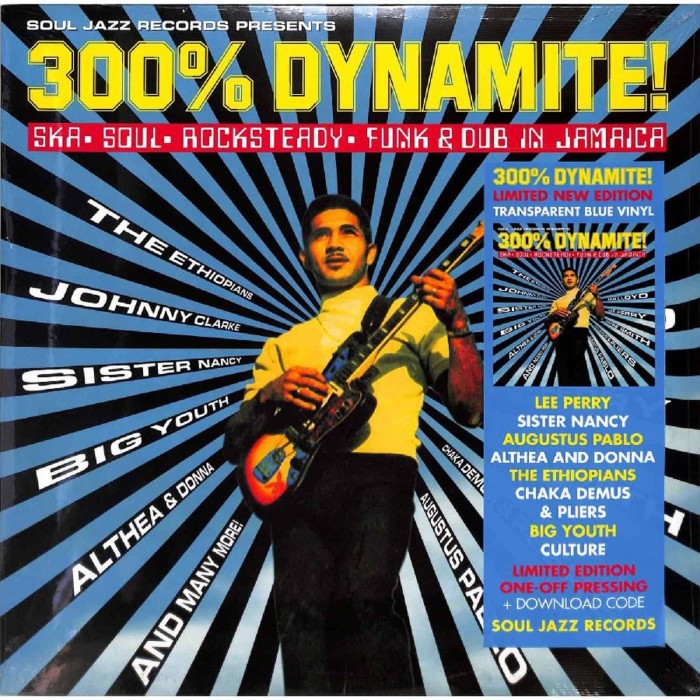 Various Artists - 300% Dynamite! Ska, Soul, Rocksteady, Funk And Dub In Jamaica