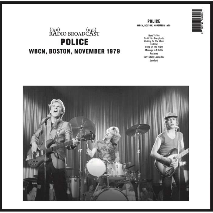 Police - Wbcn, Boston - November 1979