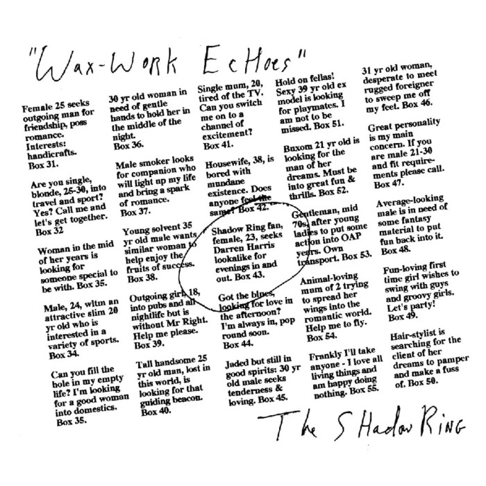 Shadow Ring - Wax-Work Echoes