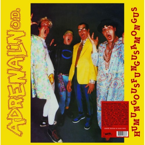 Adrenalin O.D. - Humungousfungusamongus (Red Vinyl + Lyrics Insert)