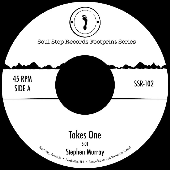 Stephen Murray & Holy Ghost Tent Revival - Takes One / Tryin' Tryin' (Opaque Beige Marble Vinyl)