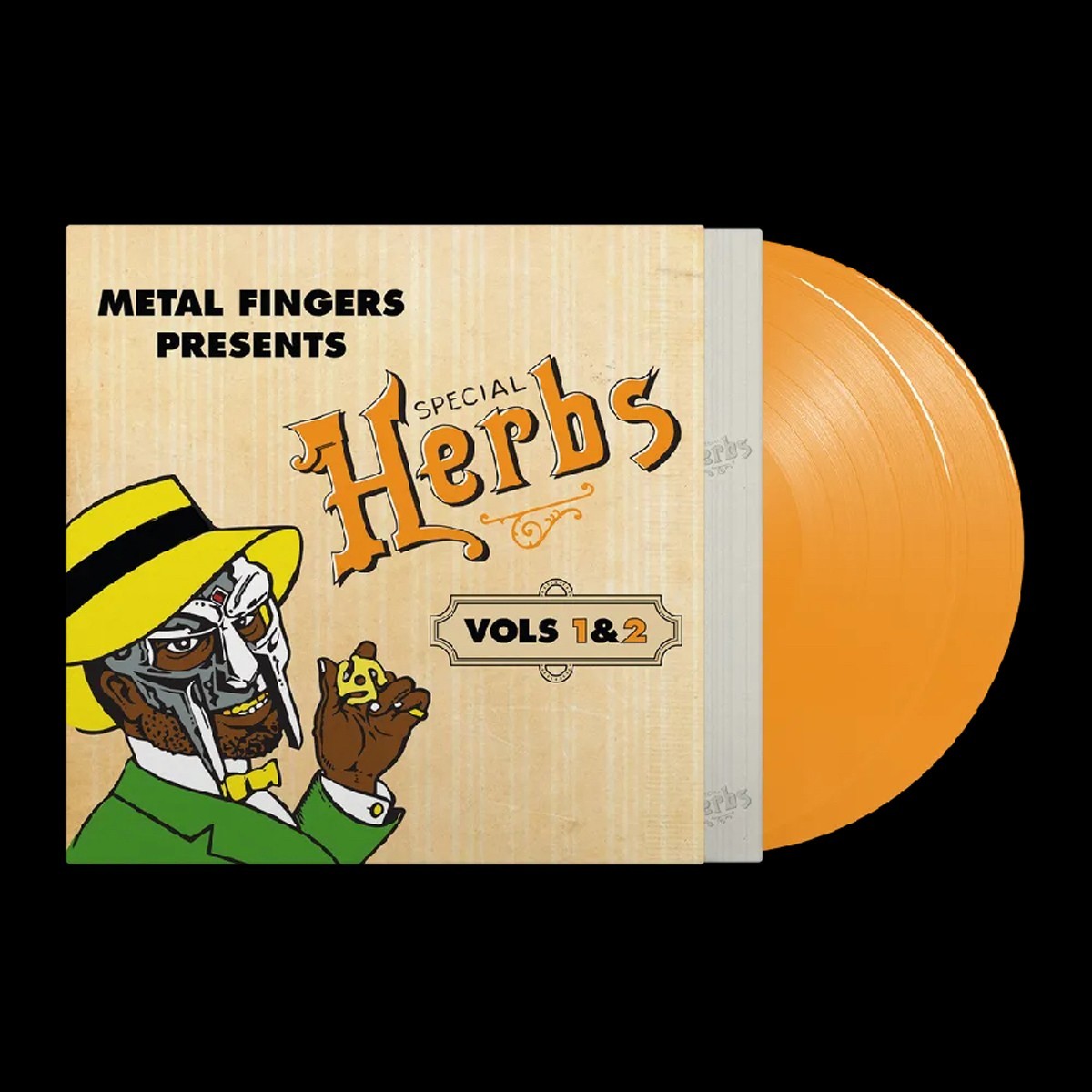 MF DOOM - Metal Fingers Presents: Special Herbs Vol. 1 & 2 (Mustard Yellow Vinyl)