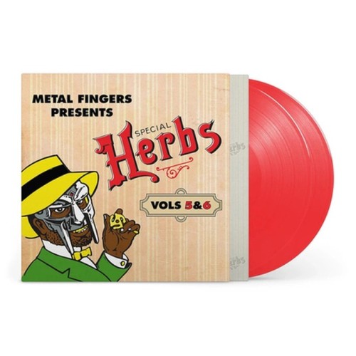 MF DOOM - Metal Fingers Presents: Special Herbs Vol. 5 & 6 (Apple Red Vinyl)