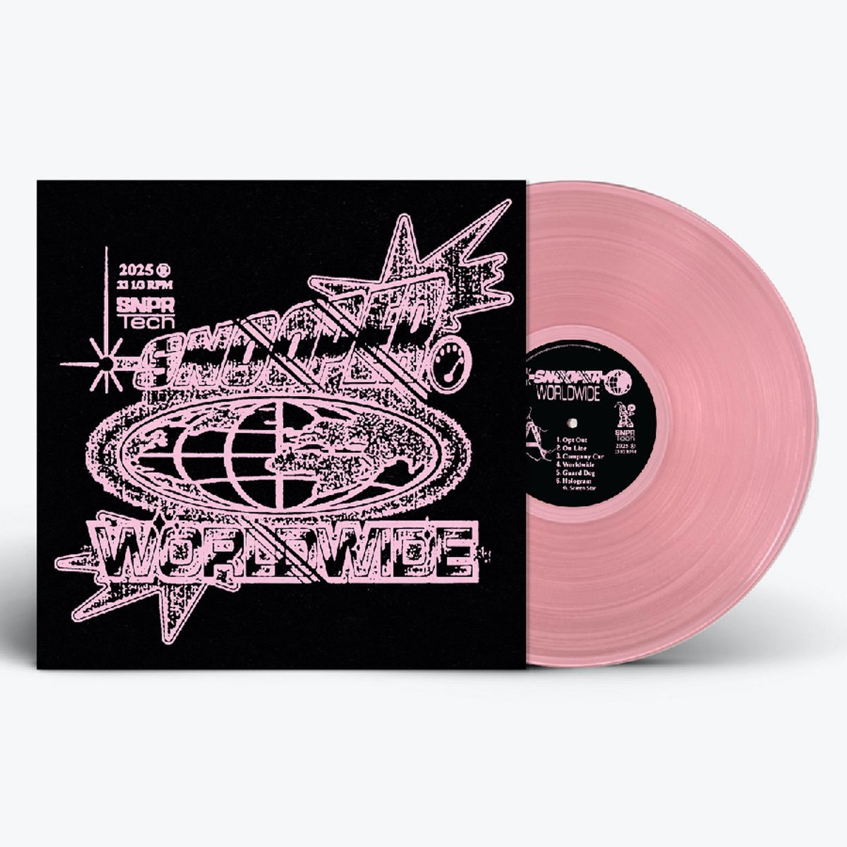 Snõõper - Worldwide (Translucent Pink Vinyl)
