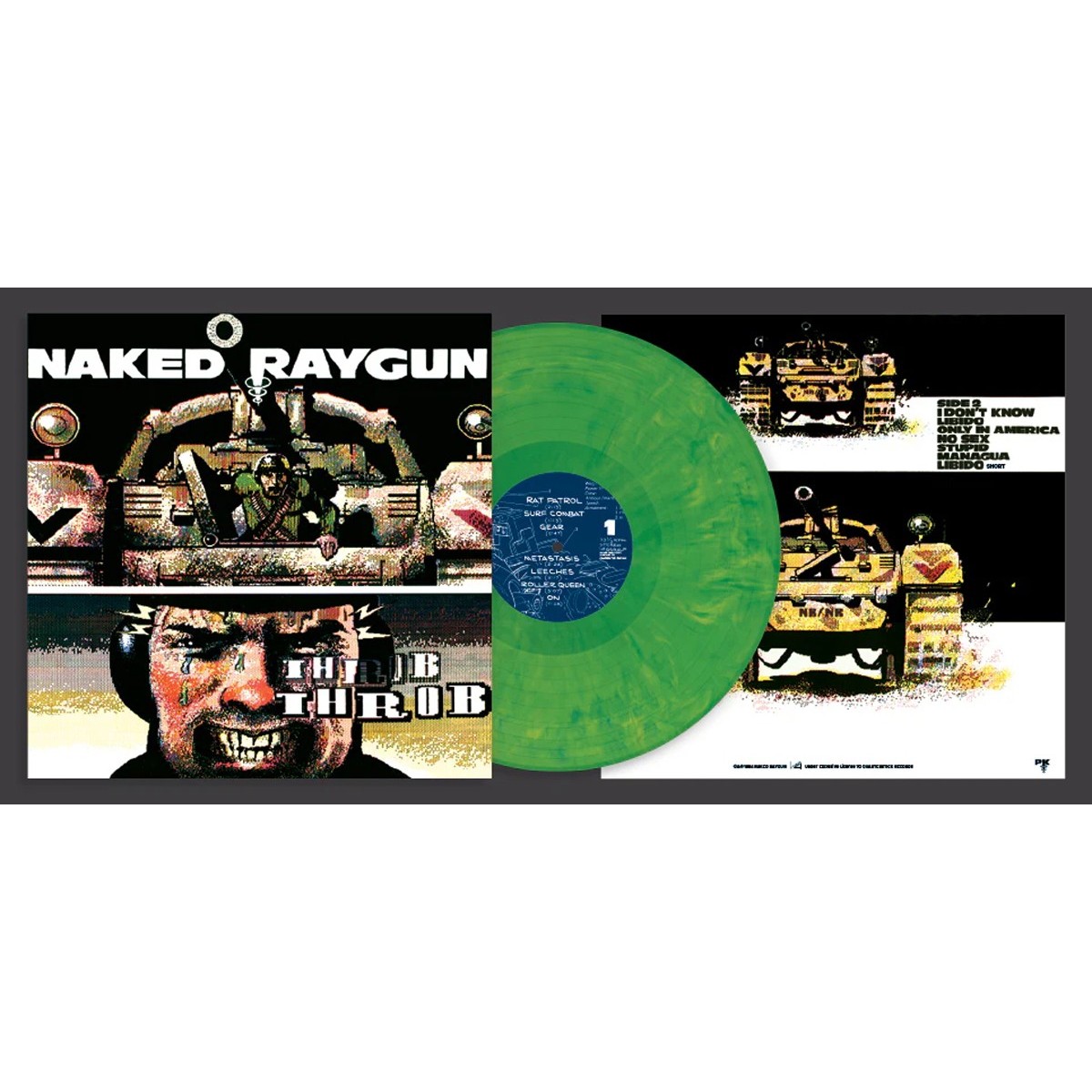 Naked Raygun - Throb Throb (Remastered - Green Swirl Vinyl)