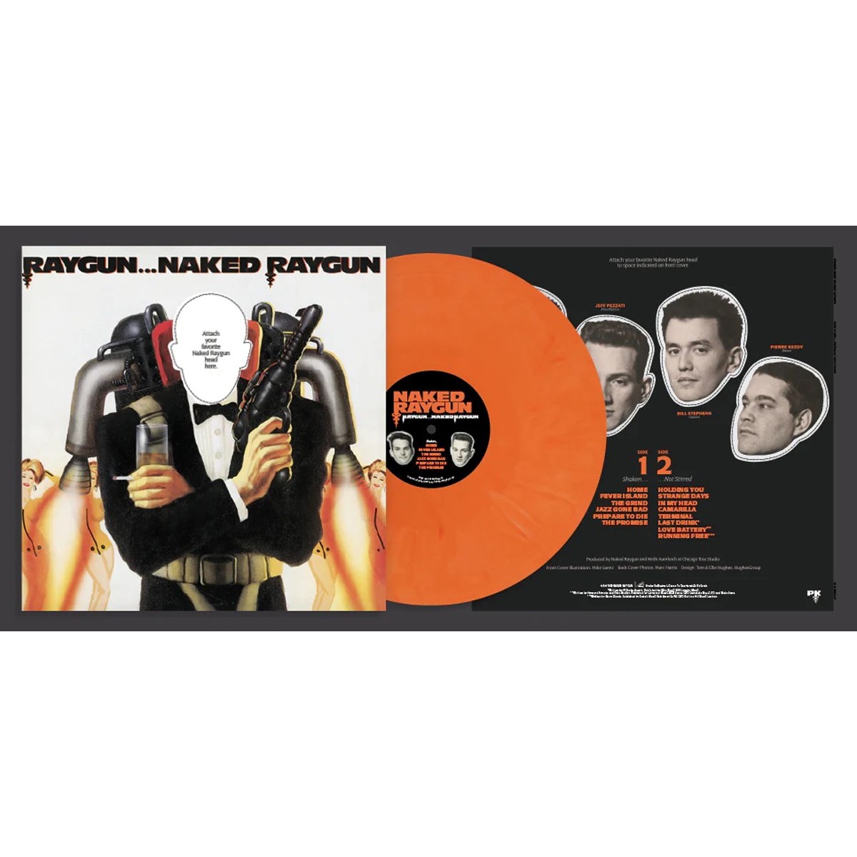 Naked Raygun - Raygun...Naked Raygun (Remastered - Orange Swirl Vinyl)