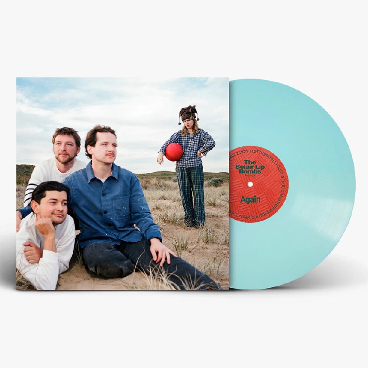 The Belair Lip Bombs - Again (Sky Blue Vinyl)