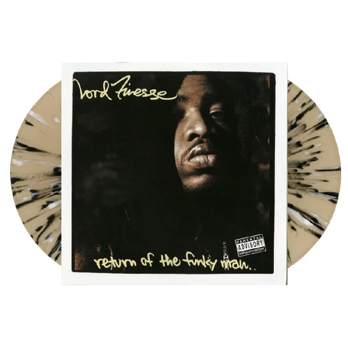 Lord Finesse - Return Of The Funky Man (Tan With Black & White Splatter Colored Vinyl)