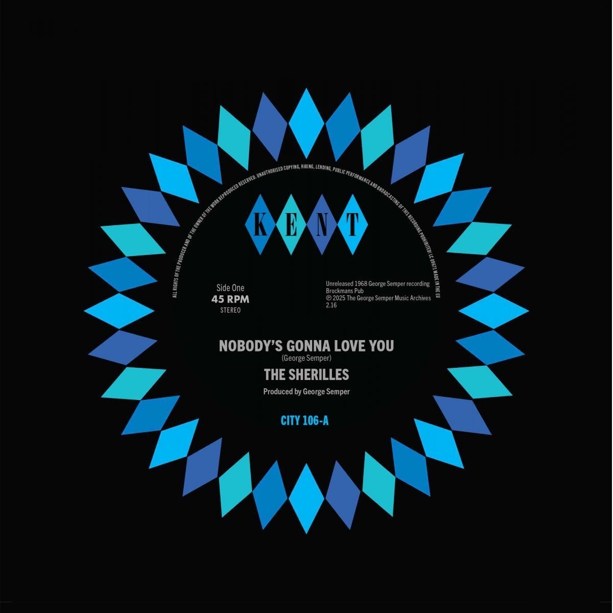 The Sherilles - Nobody's Gonna Love You / Make It On My Own