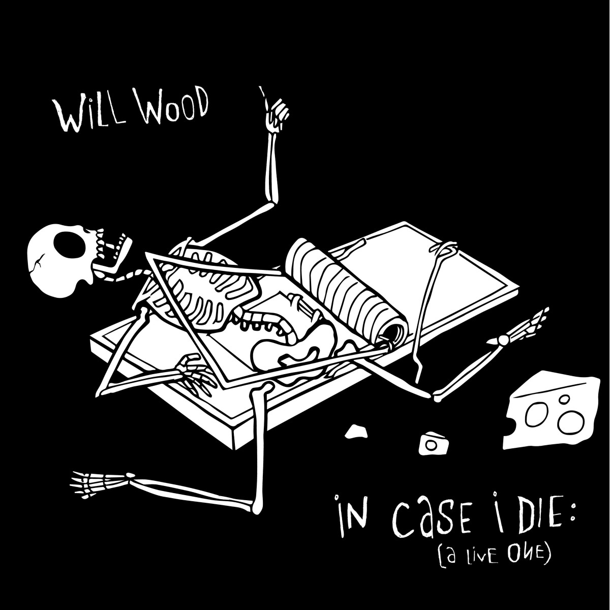 Will Wood - In Case I Die (A Live One) [Triple Lp Black With White Splatter Indie Exclusive]