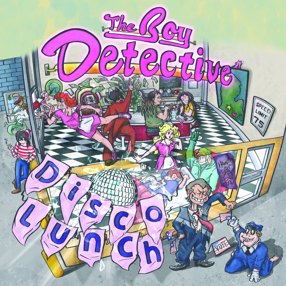 Boy Detective - Disco Lunch (Grimace Purple Vinyl)