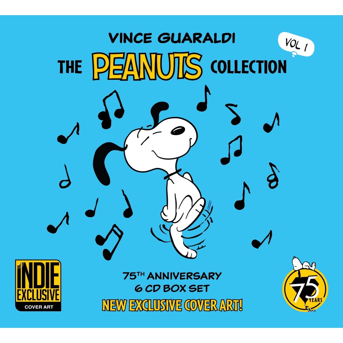 Vince Guaraldi - Peanuts Collection: Vol. 1 (75th Anniversary 6 Cd Box Set Indie Exclusive Cover Art Edition)