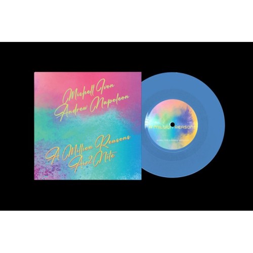 Mishell Ivon & Andrew Napoleon - A Million Reasons / Air2Nite (Blue Colored Vinyl)