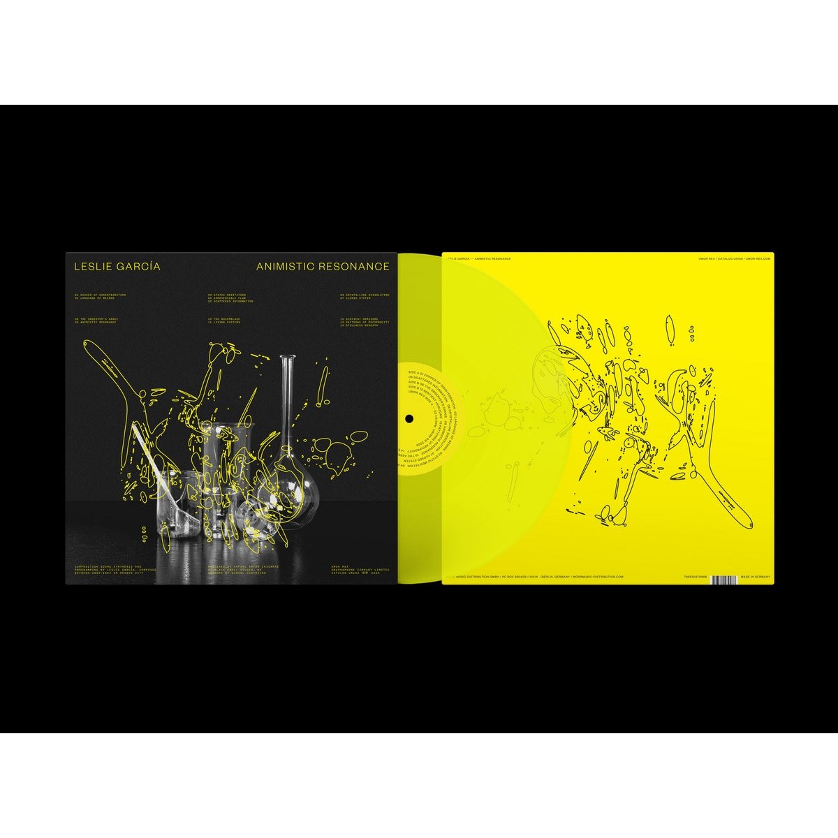 Leslie Garcia - Animistic Resonance (Clear Yellow Vinyl)