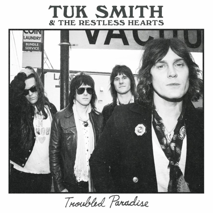 Tuk Smith & The Restless Hearts - Troubled Paradise (Transparent Blue Vinyl)