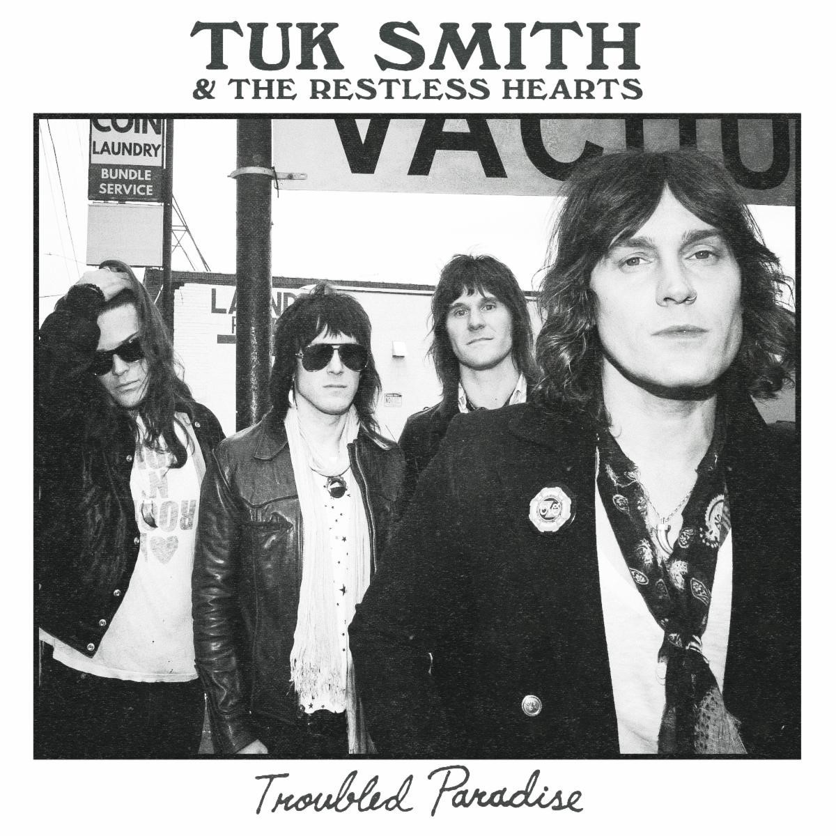 Tuk Smith & The Restless Hearts - Troubled Paradise (Transparent Blue Vinyl)