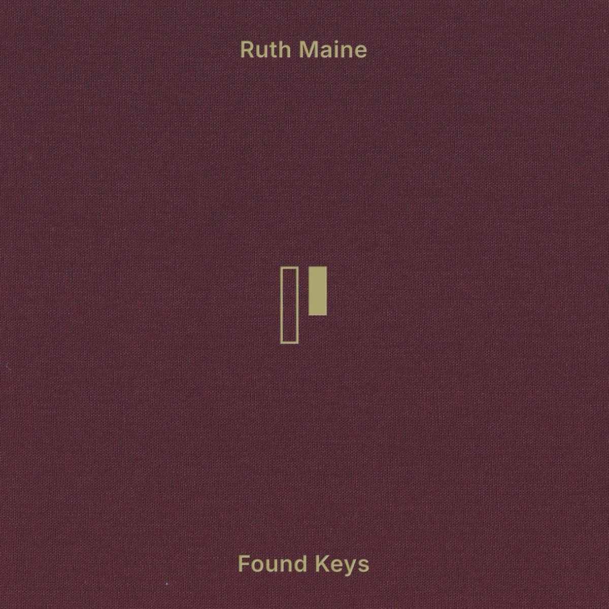 Ruth Maine - Found Keys
