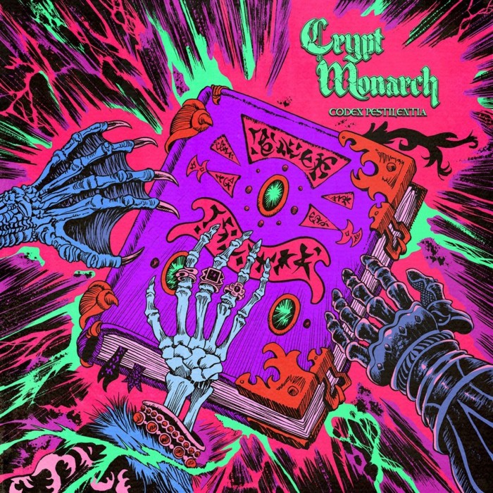 Crypt Monarch - Codex Pestilentia (Dark Shard Edition: Red / Purple Marbled Vinyl)