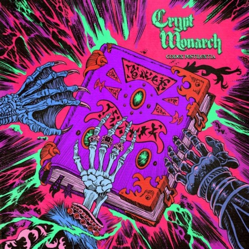 Crypt Monarch - Codex Pestilentia (Aquadome Edition: Blue / Green Splatter Vinyl)