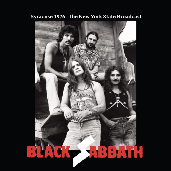 Black Sabbath - Syracuse 1976 - The New York State Broadcast