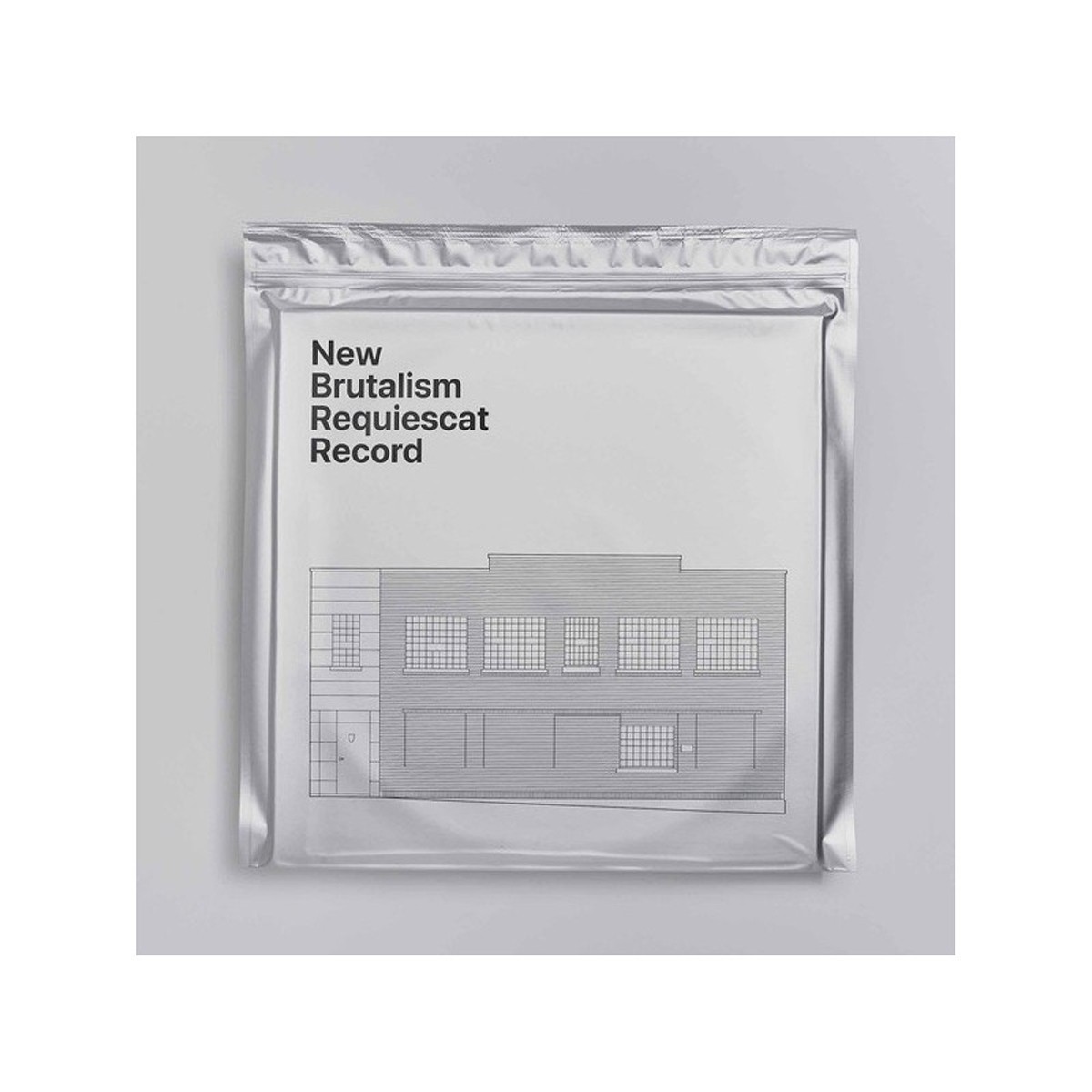 New Brutalism - Requiescat Record (Gatefold Postcard / Sticker Aluminium Foil Sleeve)