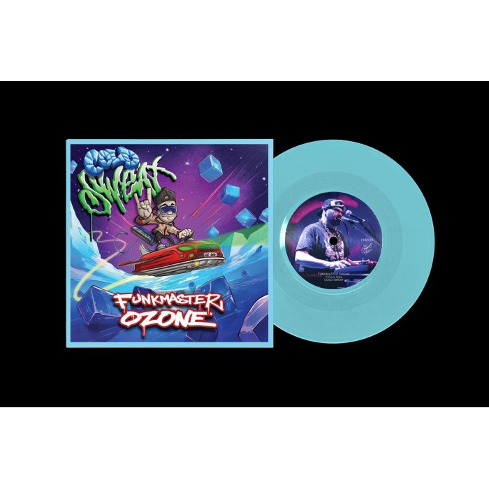 Funkmaster Ozone - Cold Sweat / Bmx Ride On (Turquoise Colored)