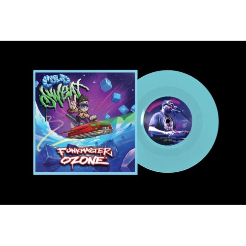 Funkmaster Ozone - Cold Sweat / Bmx Ride On (Turquoise Colored)