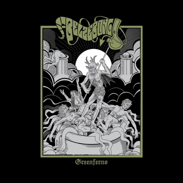 Belzebong - Greenferno (Side A - Side B Green / Red / Splatter In Black Vinyl)