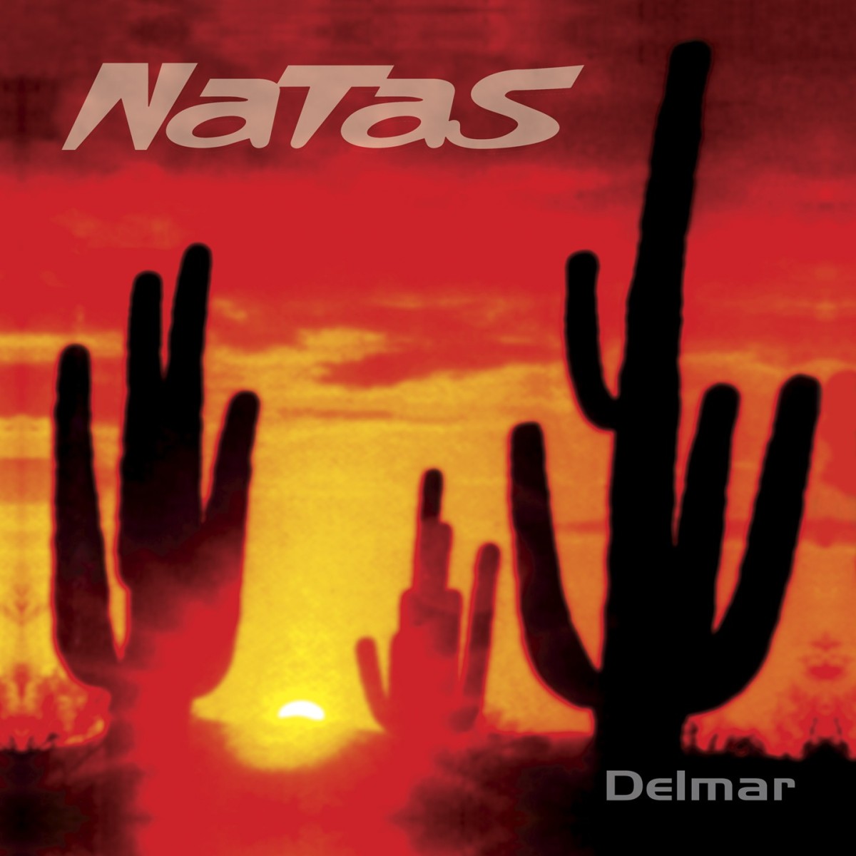 Los Natas - Delmar (Side A - Side B Yellow / Red / Black Splatter Vinyl)