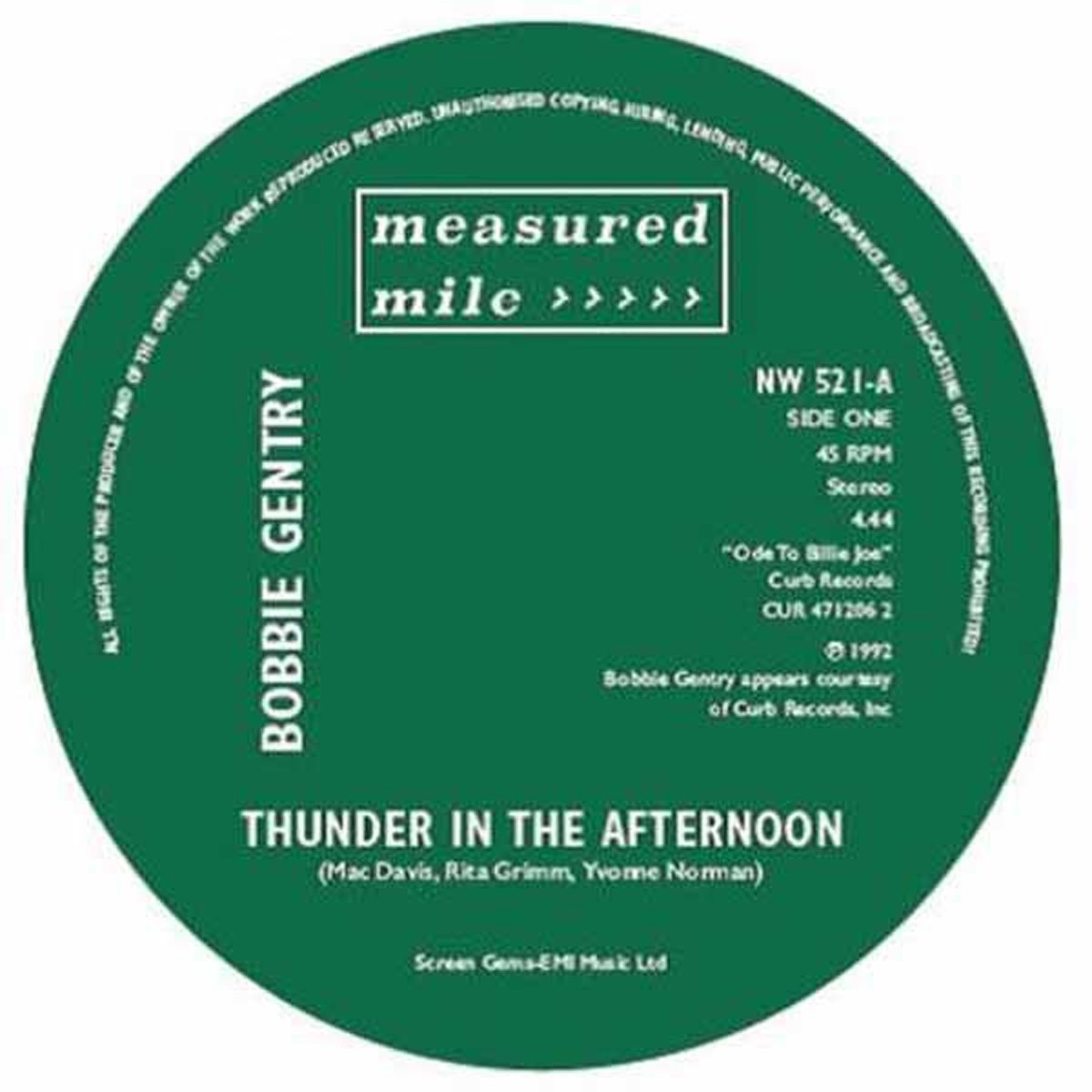 Bobbie Gentry - Thunder In The Afternoon / Slow Cookin