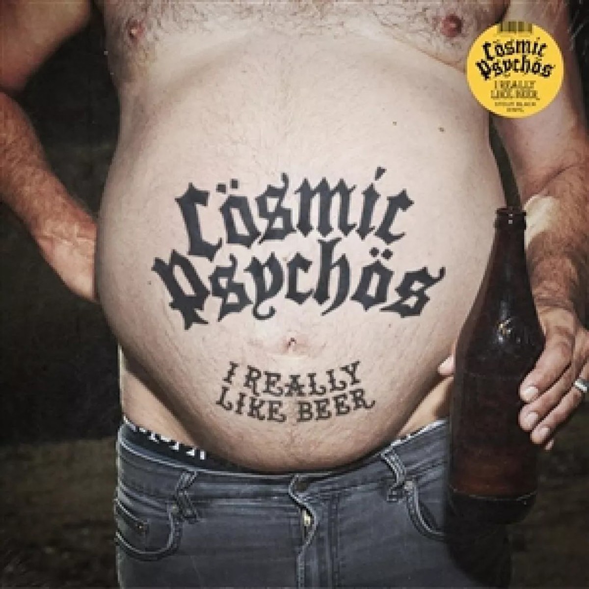 Cosmic Psychos - I Really Like Beer (Indie Exclusive Smokin' Marbled Vinyl)