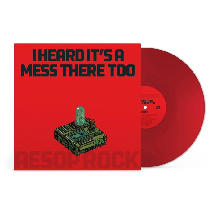 Aesop Rock - I Heard It's A Mess There Too (Apple Red Opaque Vinyl)
