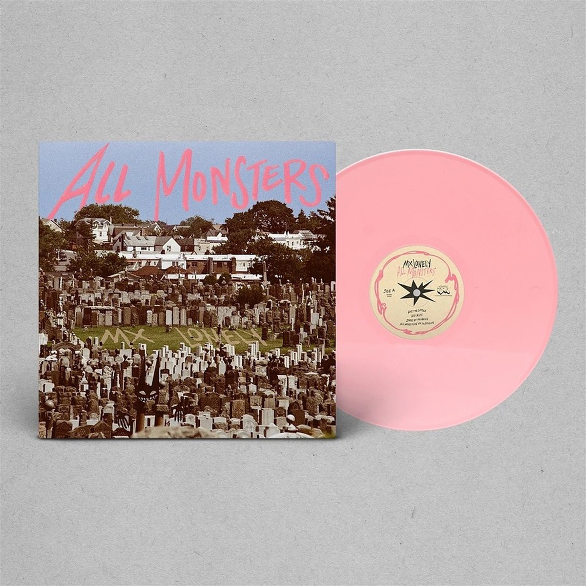 Mx Lonely - All Monsters (Opaque Pink Vinyl)