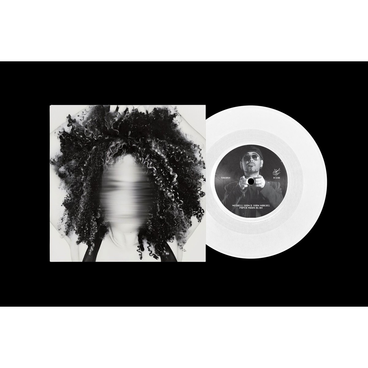 Mishell Ivon & Ivan Mak - Paper Moon Alibi / Funk Inferno (105 Fahrenheit) - White Colored Vinyl