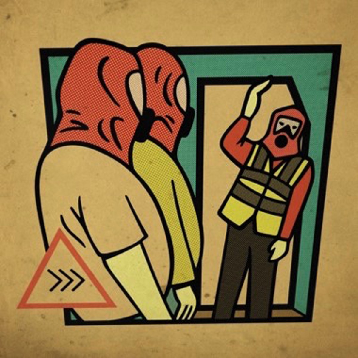 Beak - ))) (Transparent Blue Marble Vinyl)