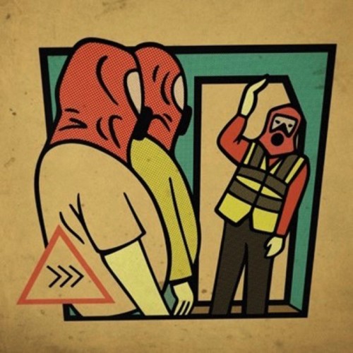 Beak - ))) (Transparent Blue Marble Vinyl)