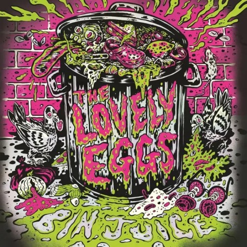 Lovely Eggs - Bin Juice (Neon Toxic Slime Green Vinyl)